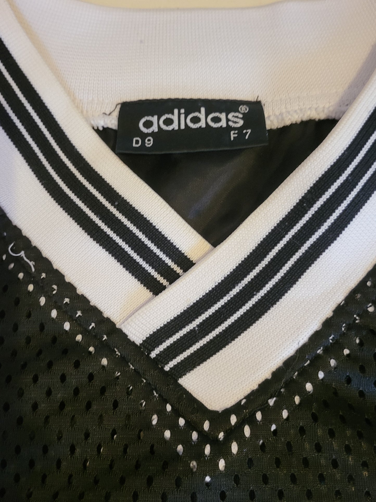 Real Vintage Adidas Streetwear Hockey Jersey Oversized 90s Y2K Mesh Shirt