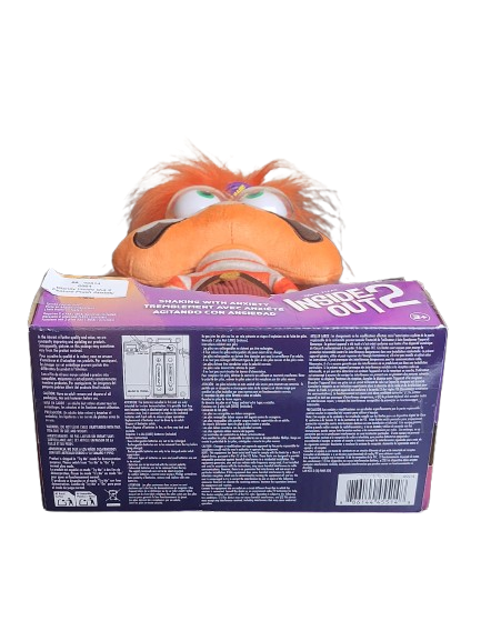 Disney Pixar Alles steht Kopf 2 Zweifel Anxiety Plüschfigur sprechend NEU OVP