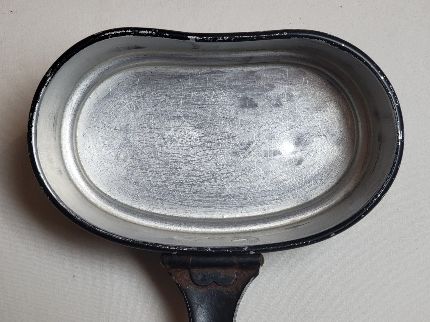 Original WW II Kochgeschirr M31 – Aluminium – schwarz – 2. Weltkrieg Feldgeschirr