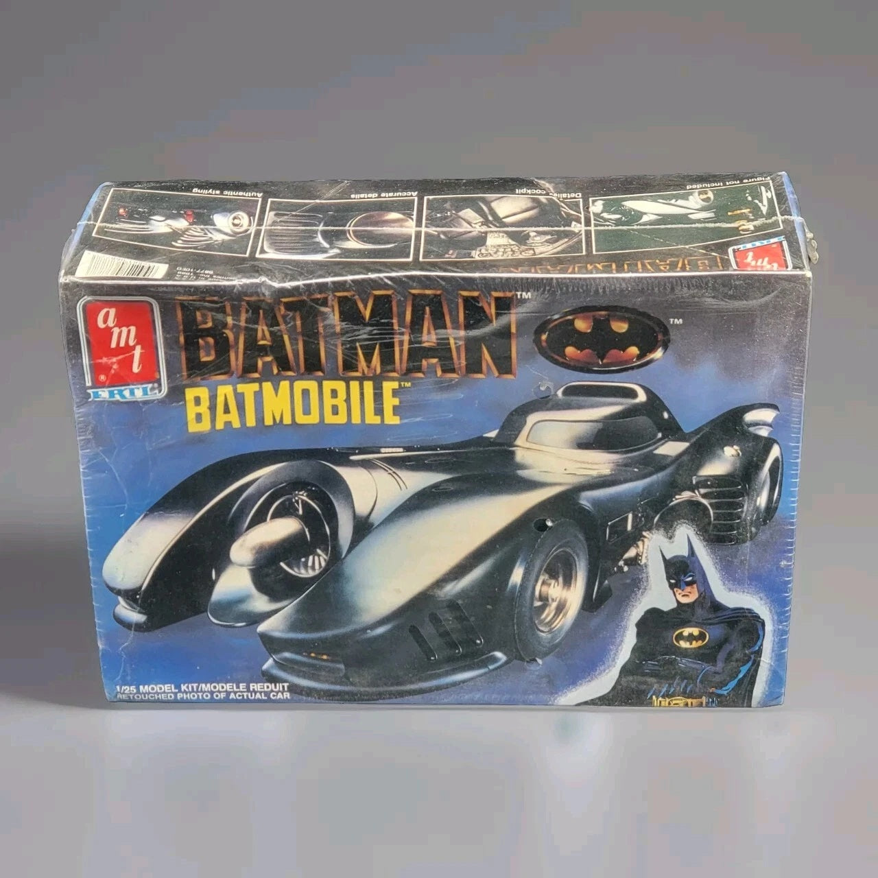 AMT ERTL Batman Batmobile 1:25 Modellbausatz Vintage 1989 – OVP original verschweißt
