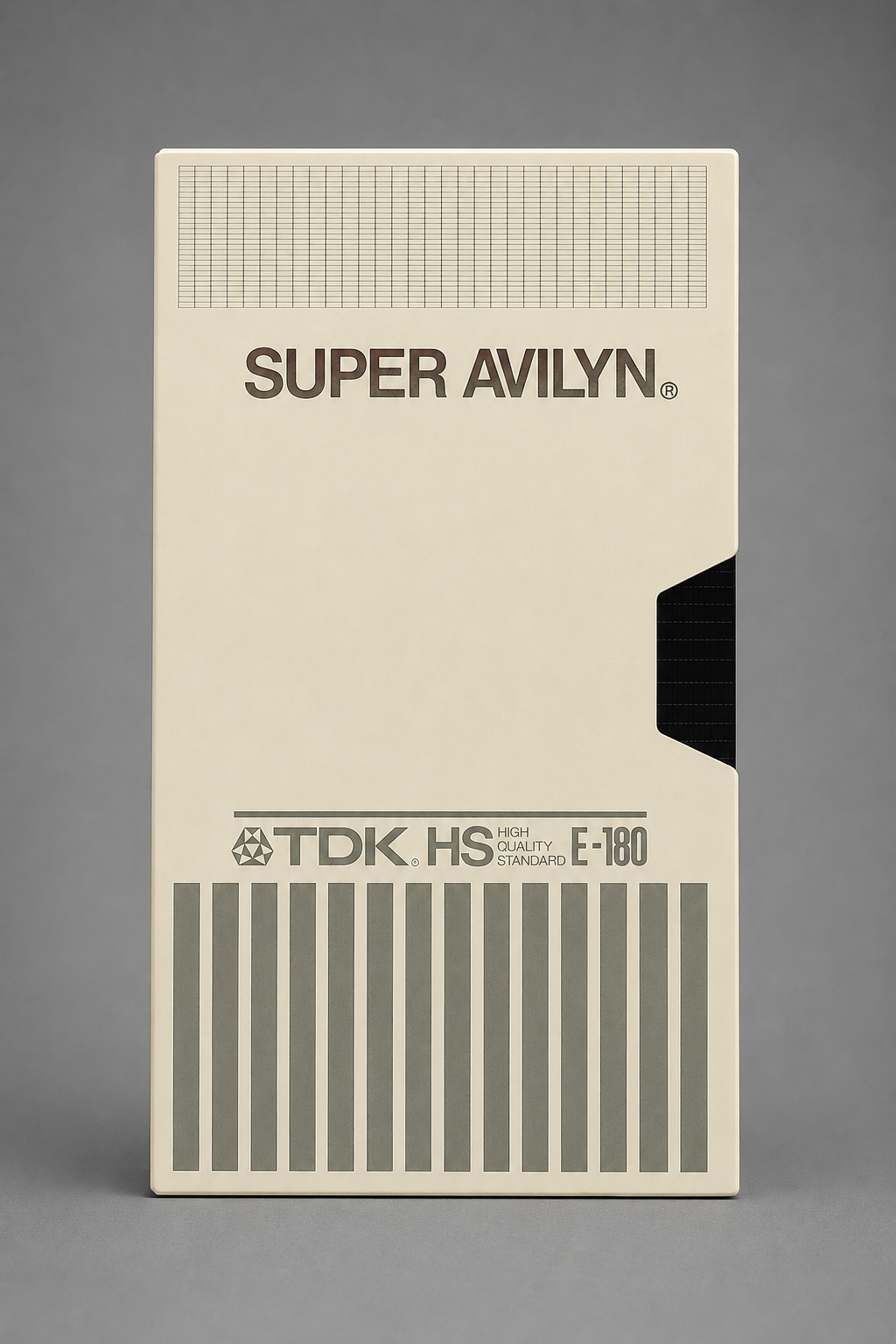 TDK HS E-180 Super Avilyn VHS Videokassette – High Quality Standard – neu und unbenutzt