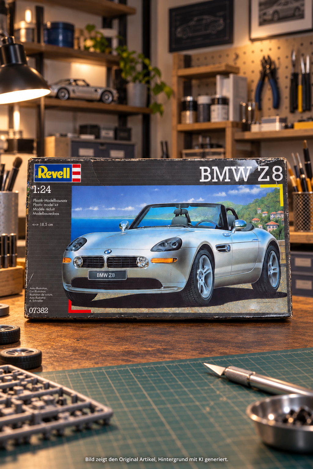 Revell Modellbausatz BMW Z8 Maßstab 1:24 Art. 07382 – versiegelte Originalverpackung, ungeöffnet und ungebaut