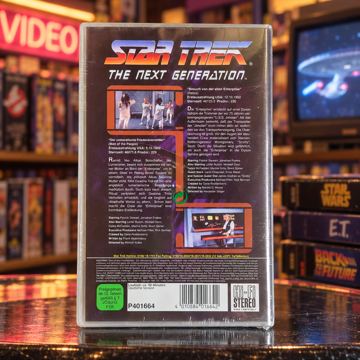 Star Trek Next Generation VHS 2 Folgen Deutsch NEU OVP original verschweißt