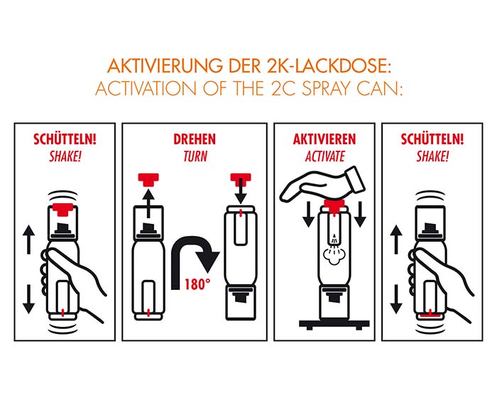 FOLIATEC 400ml UNIVERSAL 2K LACKSPRAY SCHWARZ MATT SPRÜH BREMSSATTEL LACK 2129 SPRAY