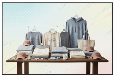 Kleidung und Merchandise