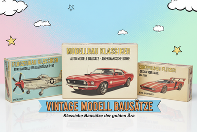 Vintage Modell Bausätze