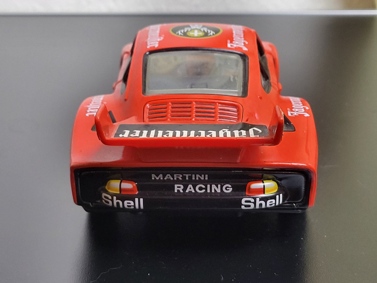 Taiyo Jägermeister Porsche Rennwagen Blechspielzeug Vintage Japan Spielzeug
