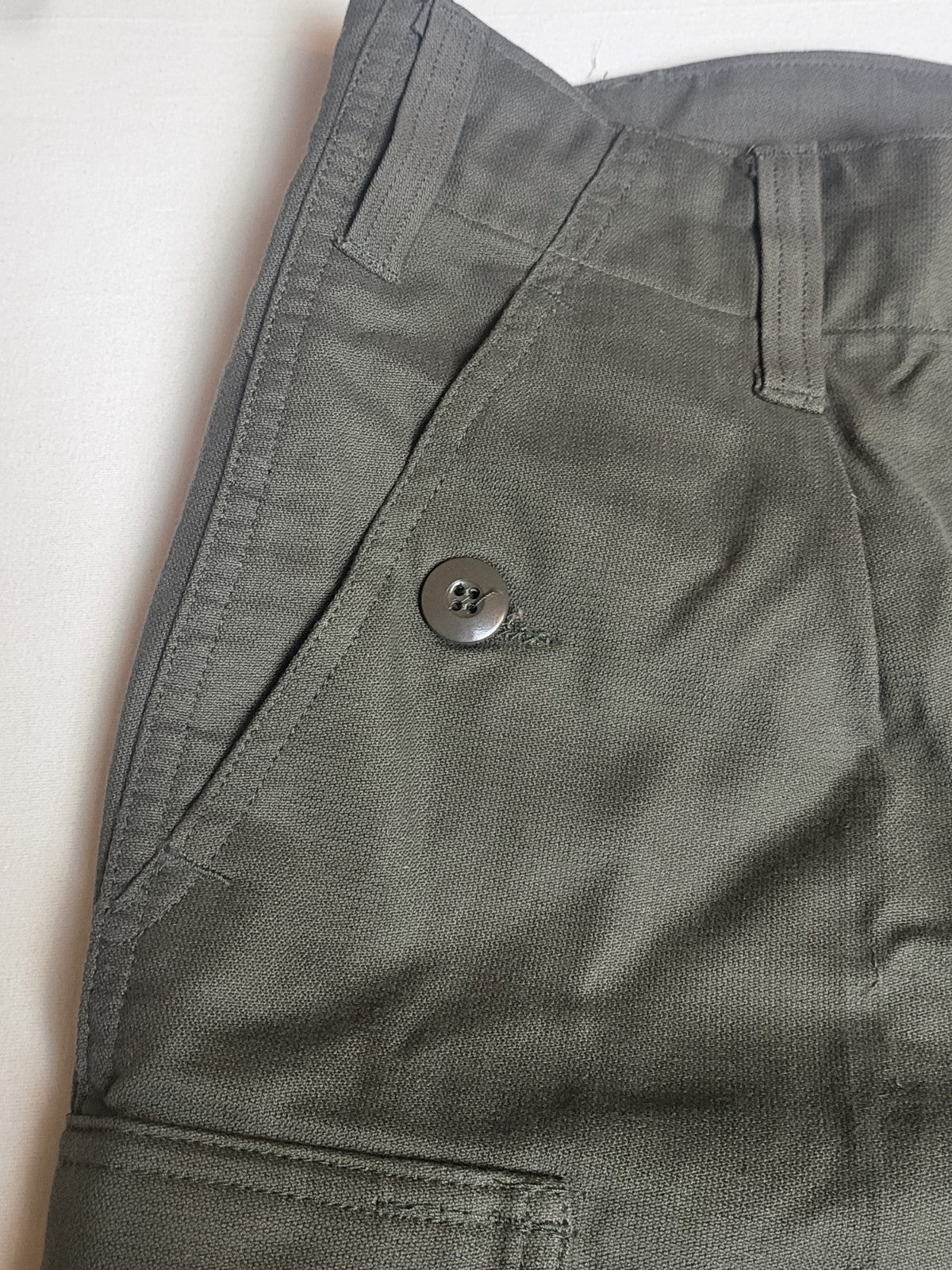 NEUWARE ORIGINAL 1989 BUNDESWEHR KNIEBUNDHOSE MOLESKIN 3/4 BW JÄGERHOSE Gr. 13