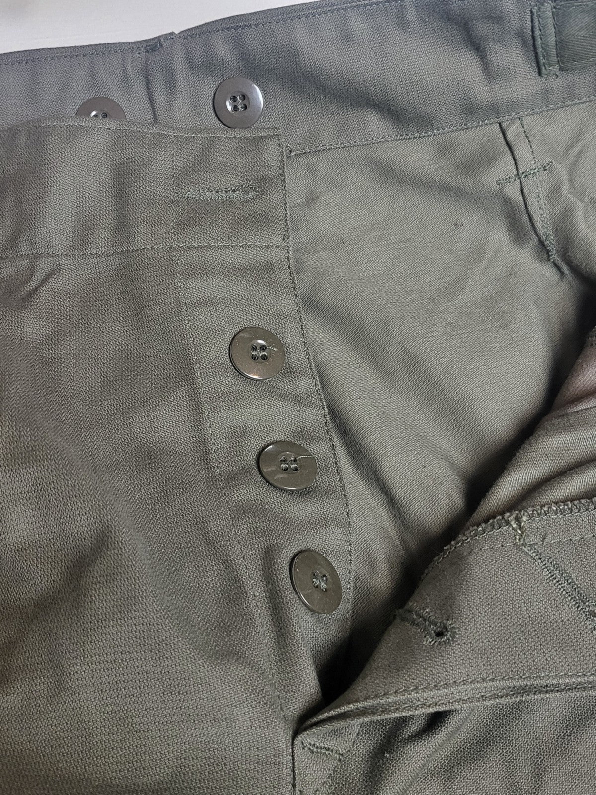 NEUWARE ORIGINAL 1989 BUNDESWEHR KNIEBUNDHOSE MOLESKIN 3/4 BW JÄGERHOSE Gr. 13