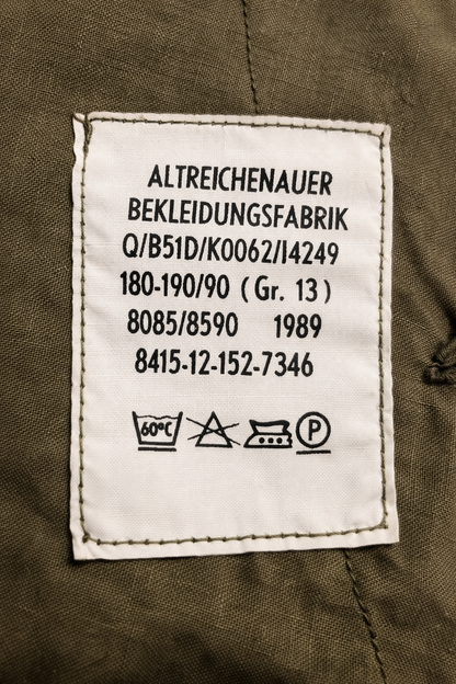 NEUWARE ORIGINAL 1989 BUNDESWEHR KNIEBUNDHOSE MOLESKIN 3/4 BW JÄGERHOSE Gr. 13