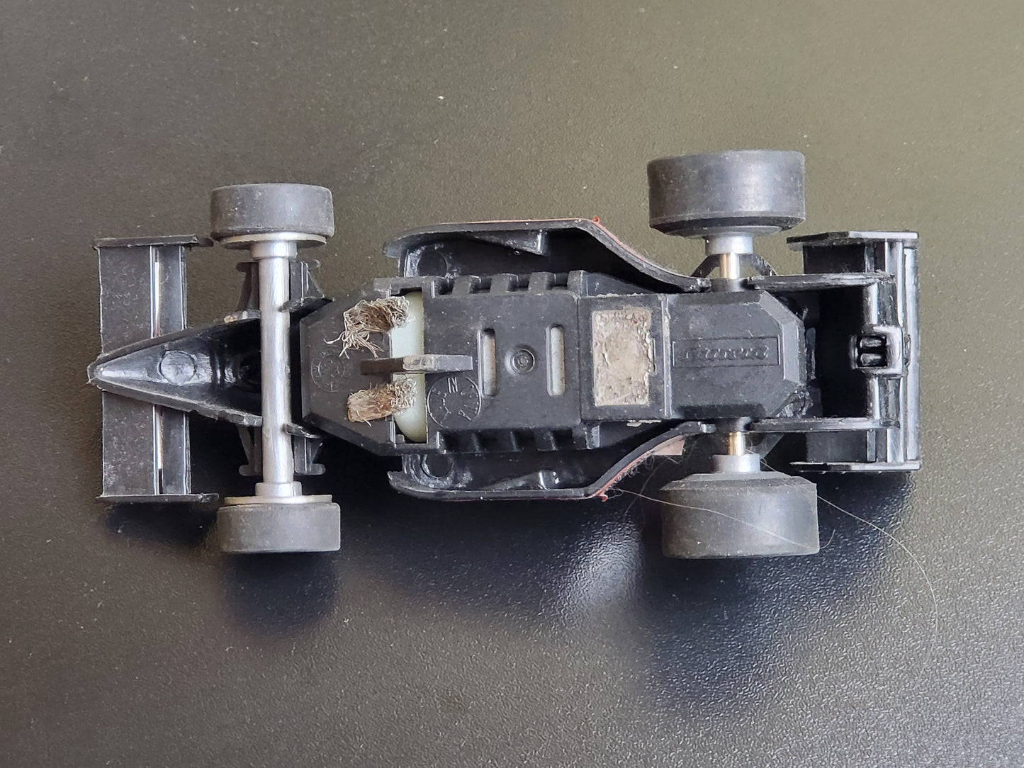 Carrera Profi Car Racing F1 Sonax schwarz Auto Rennwagen Vintage Slotcar 1:24