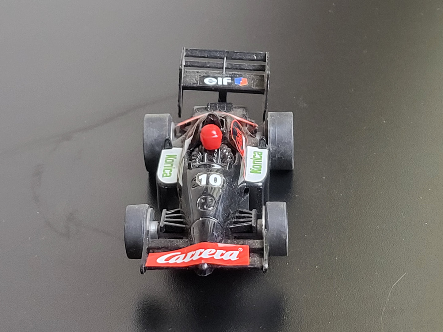 Carrera Profi Car Racing F1 elf schwarz Auto Rennwagen Vintage Slotcar 1:24