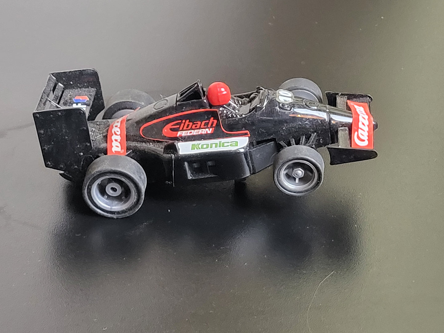 Carrera Profi Car Racing F1 elf schwarz Auto Rennwagen Vintage Slotcar 1:24