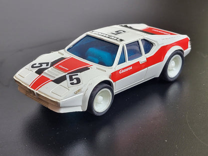 Carrera Profi Car Racing BMW M1 weiß Slot Car 1:40 Auto Rennwagen Vintage