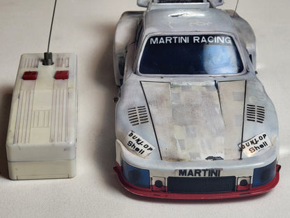 Asahi Porsche 935 Turbo Martini Racing RC Auto 2 Kanal Funk Vintage Spielzeug