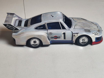 Asahi Porsche 935 Turbo Martini Racing RC Auto 2 Kanal Funk Vintage Spielzeug