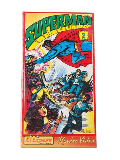 Superman 2 -Video | VHS | Liliput Produktion | Original verschweißt