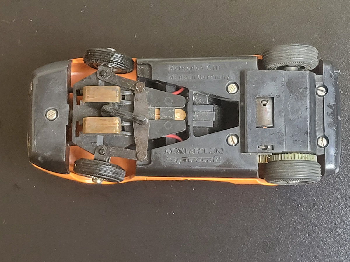 Märklin Sprint 1312 Mercedes C111 Nr. 18 Orange Slotcar 1:32 Made in Germany