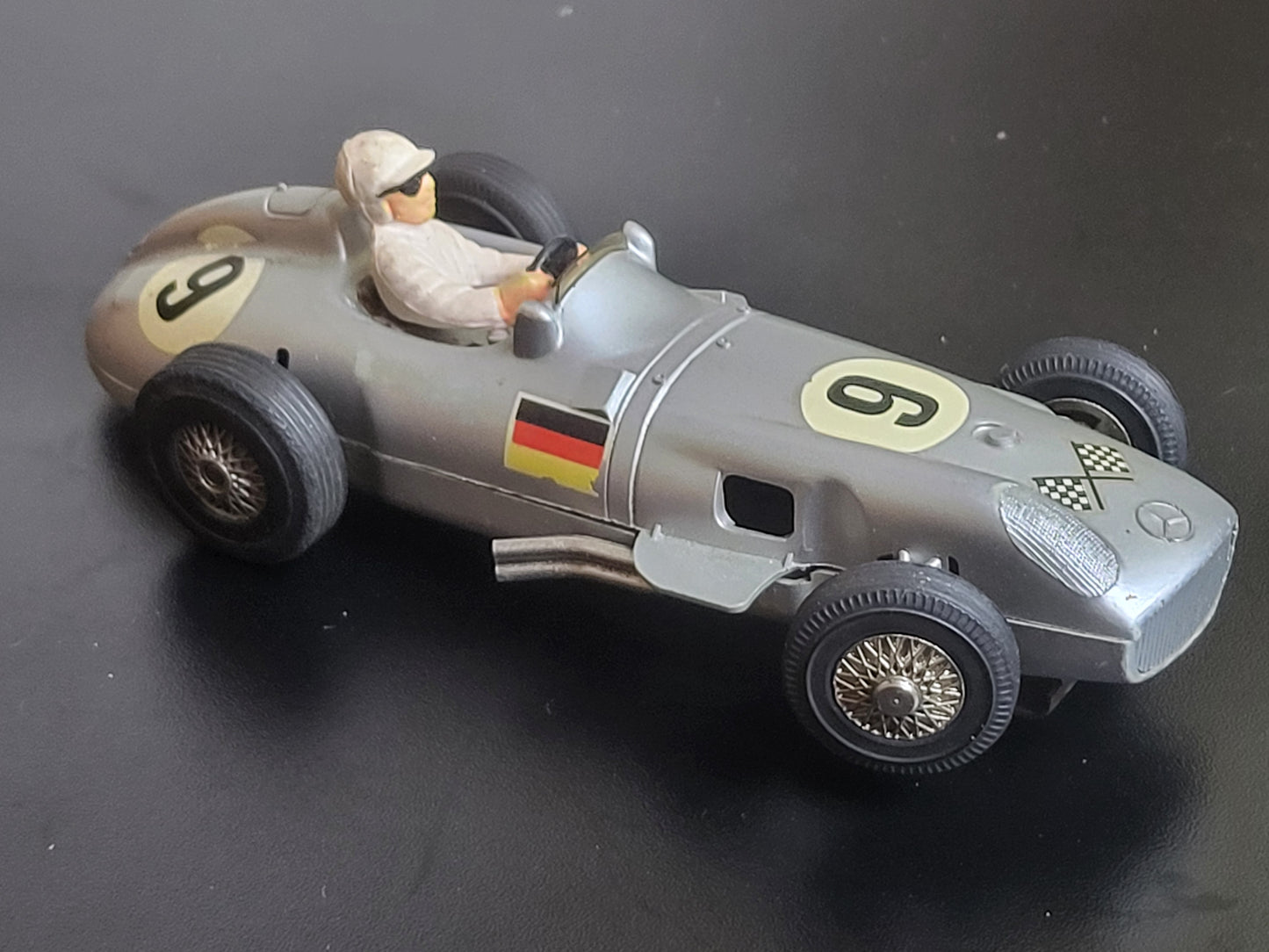 Märklin Sprint 1300 Mercedes-Benz Monoposto 1934 Nr. 9 Slotcar Made in Germany