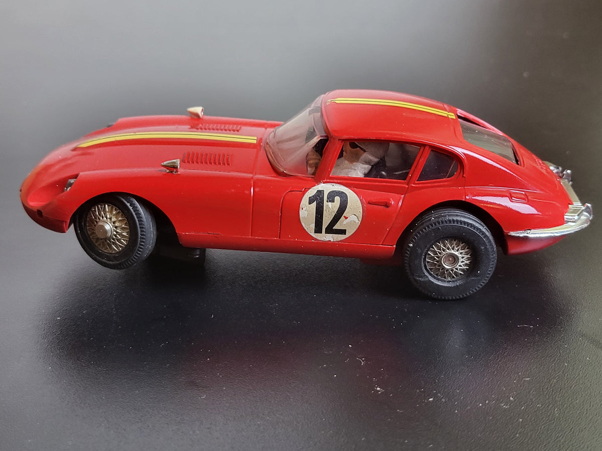 Märklin Sprint 1308 Jaguar E-Type rot Nr. 12 Slotcar OVP Made in Germany