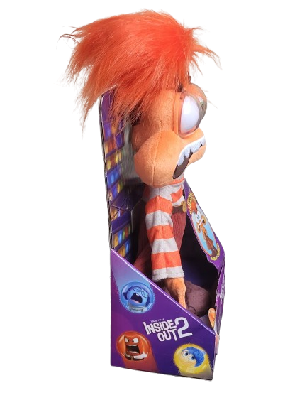 Disney Pixar Alles steht Kopf 2 Zweifel Anxiety Plüschfigur sprechend NEU OVP
