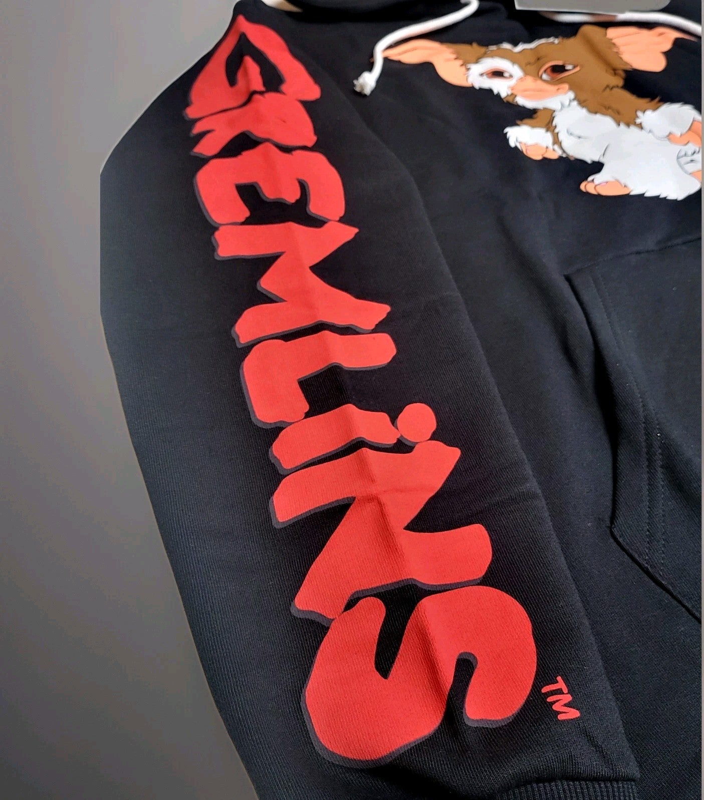 Gremlins Herren Kapuzen-Pullover Gremlins-Motiv Baumwoll-Hoodie RE:COVERED X