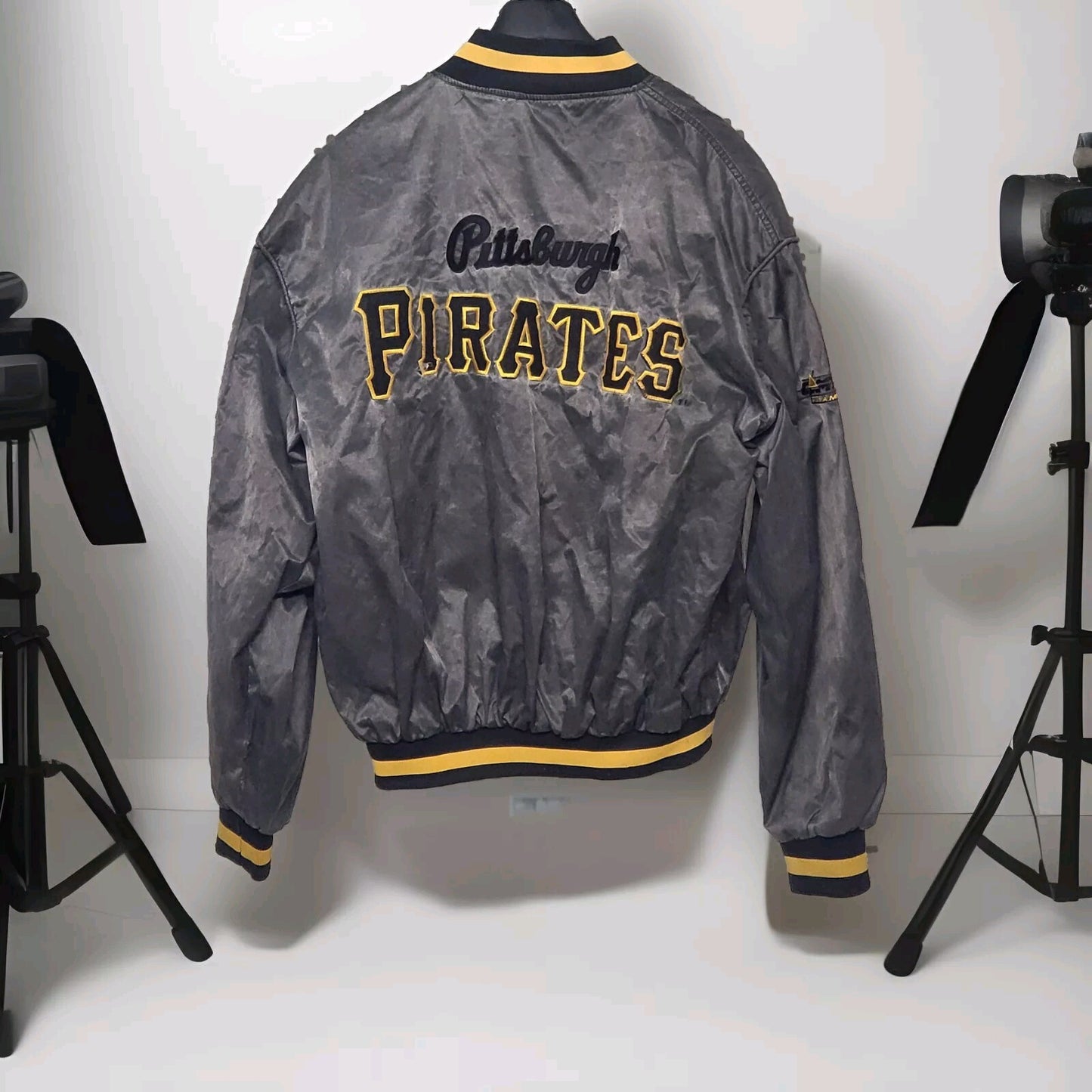 Pittsburgh Pirates Real Vintage Jacke Baseball 90er NEU mit Eitkett Campri