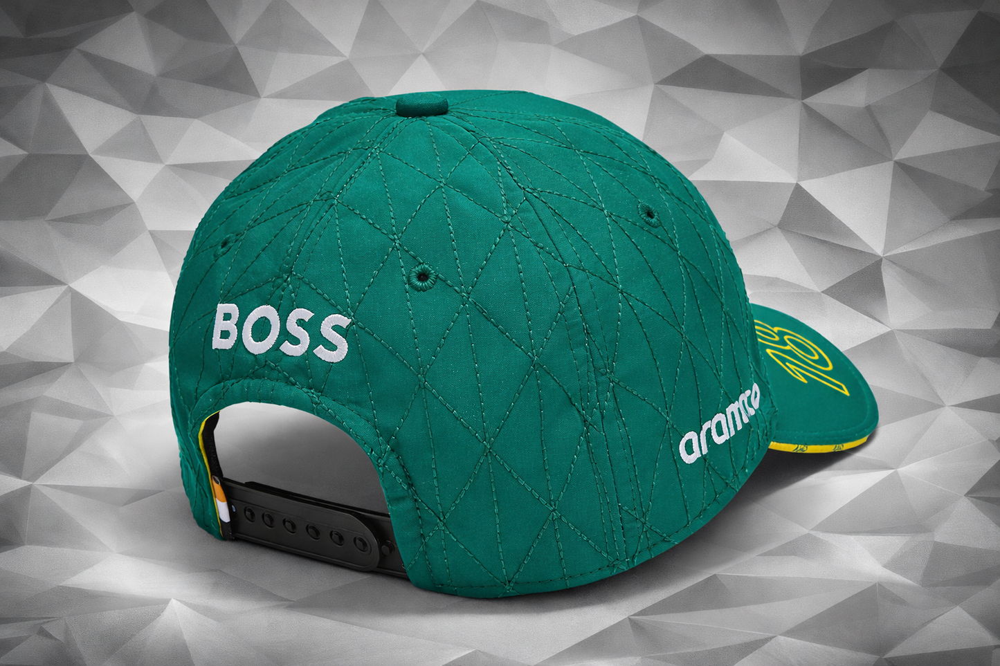 Aston Martin Formel 1 BOSS F1 Baseball-Cap Snapback Mütze Kappe Formula 1 Grün