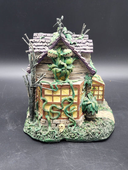Hawthorne Village The Munsters Lily's Garden Shop Gebäude Sammler mit Beleuchtung Vintage Modell