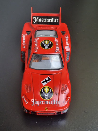 Taiyo Jägermeister Porsche Rennwagen Blechspielzeug Vintage Japan Spielzeug