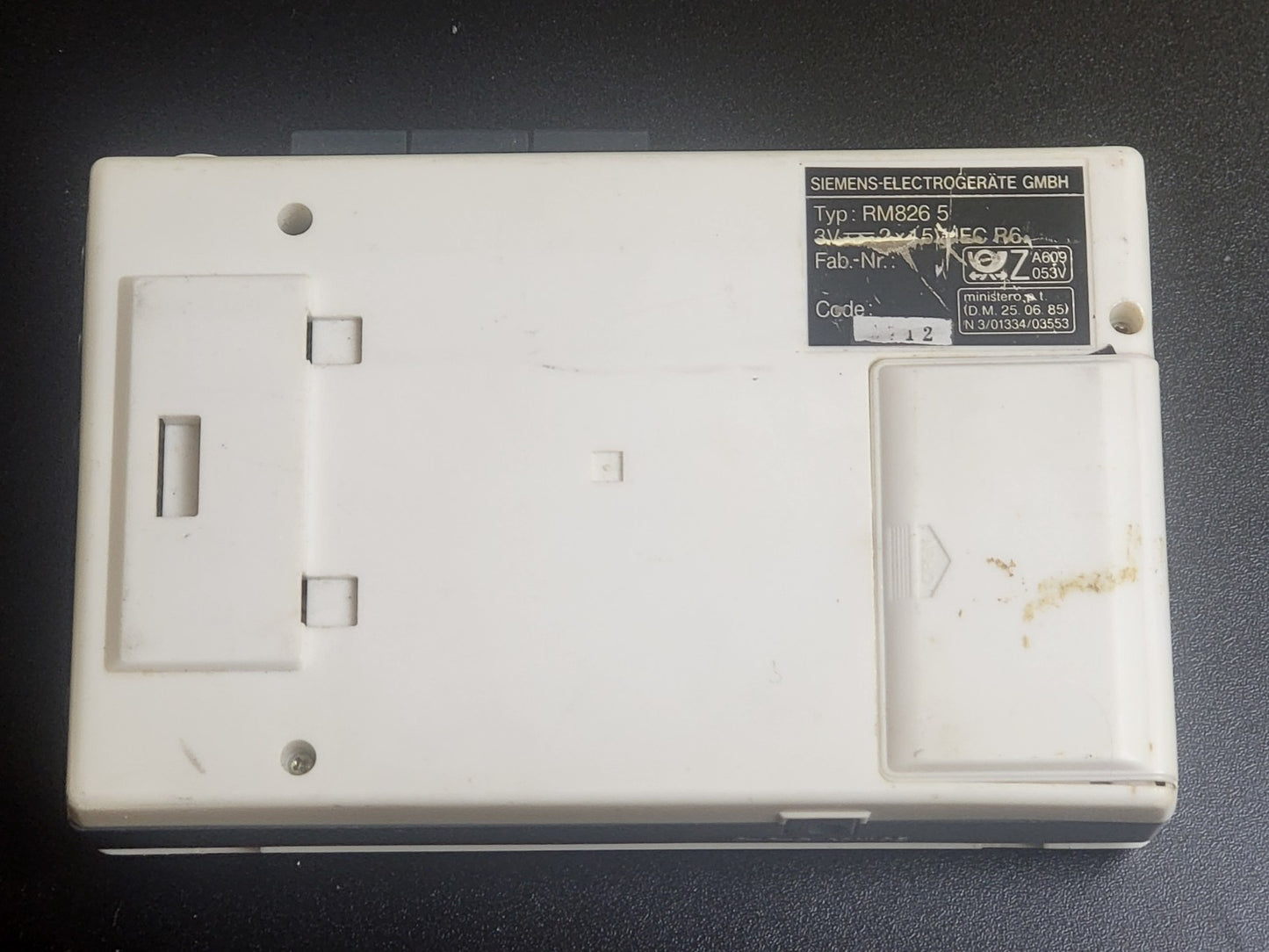 Siemens RM 826 Walkman AM/FM Radio Kassette mit Equalizer Vintage