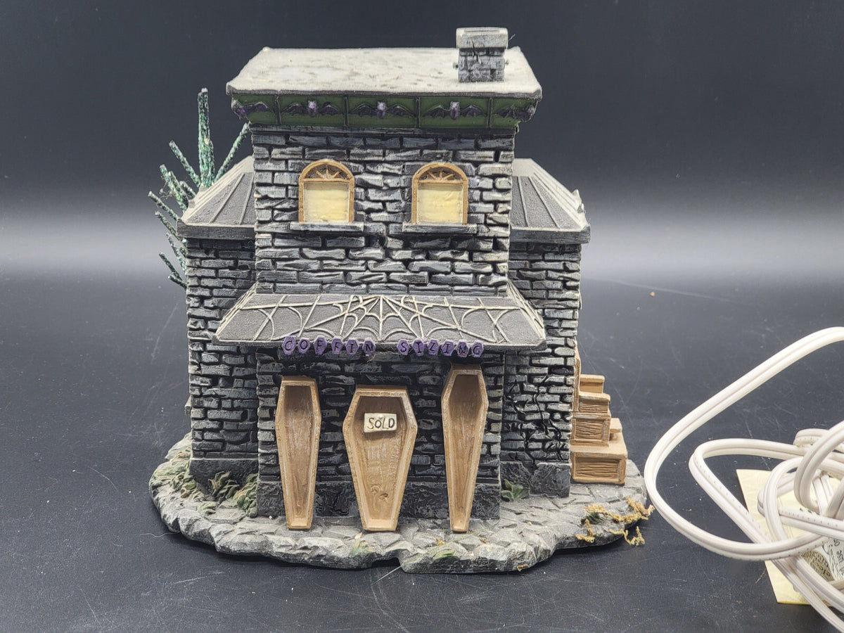 Hawthorne Village The Munsters Herman's Big 'n Tall Gebäude mit Beleuchtung Vintage