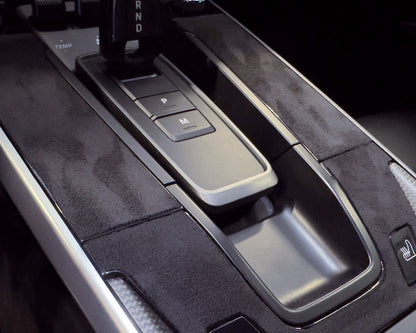 Foliatec COCKPIT Designfolie Alcantara Optik, schwarz 75 x 140 cm Panther Wrap