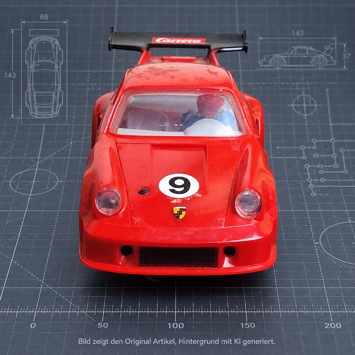 Carrera Exclusiv 1:24 Slotcar Porsche 911 RSR Turbo – Art.-Nr. 20408