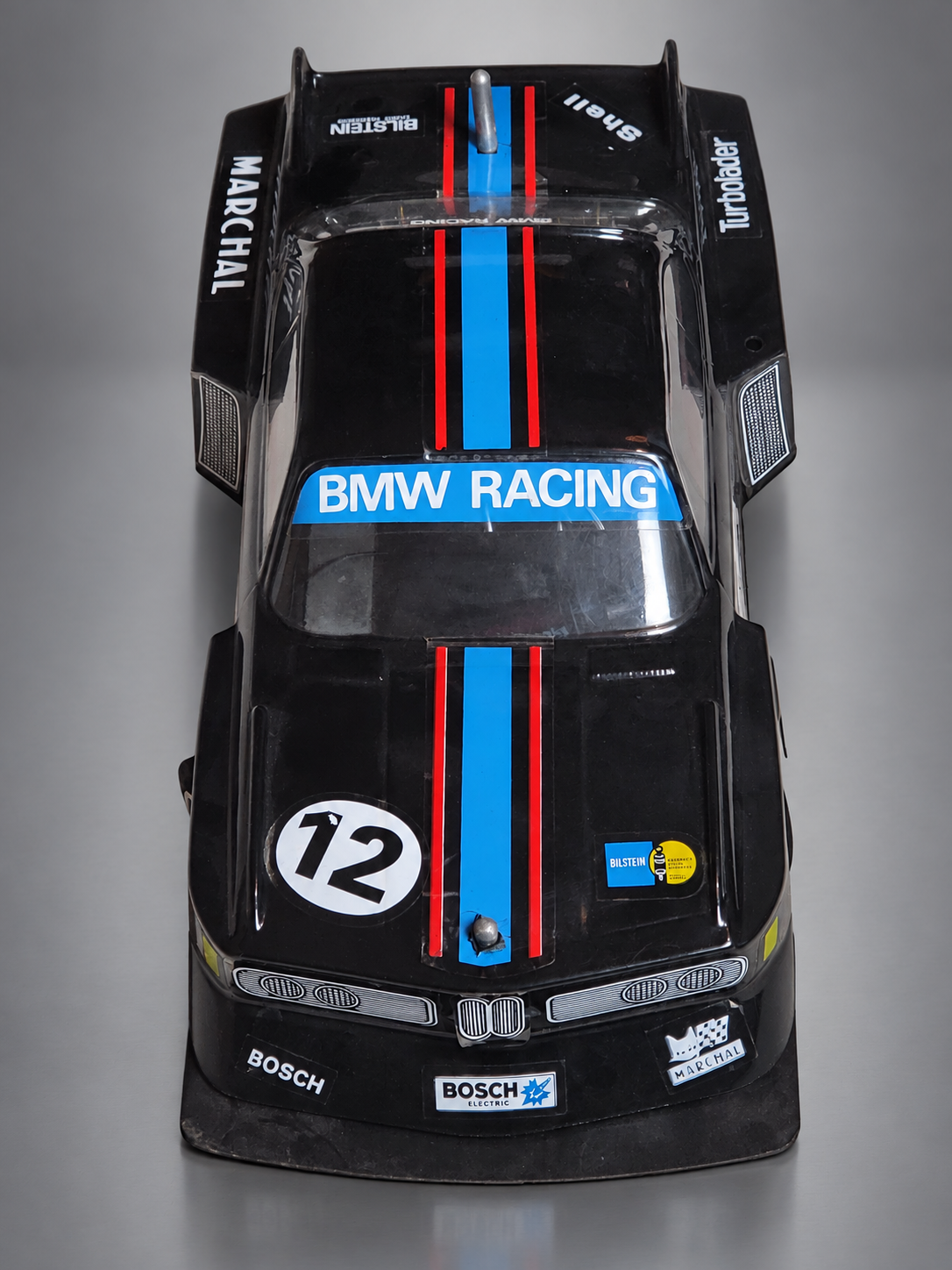 Graupner Mach Sports BMW 3,5 CSL RC Auto 1:12 Vintage Rennwagen