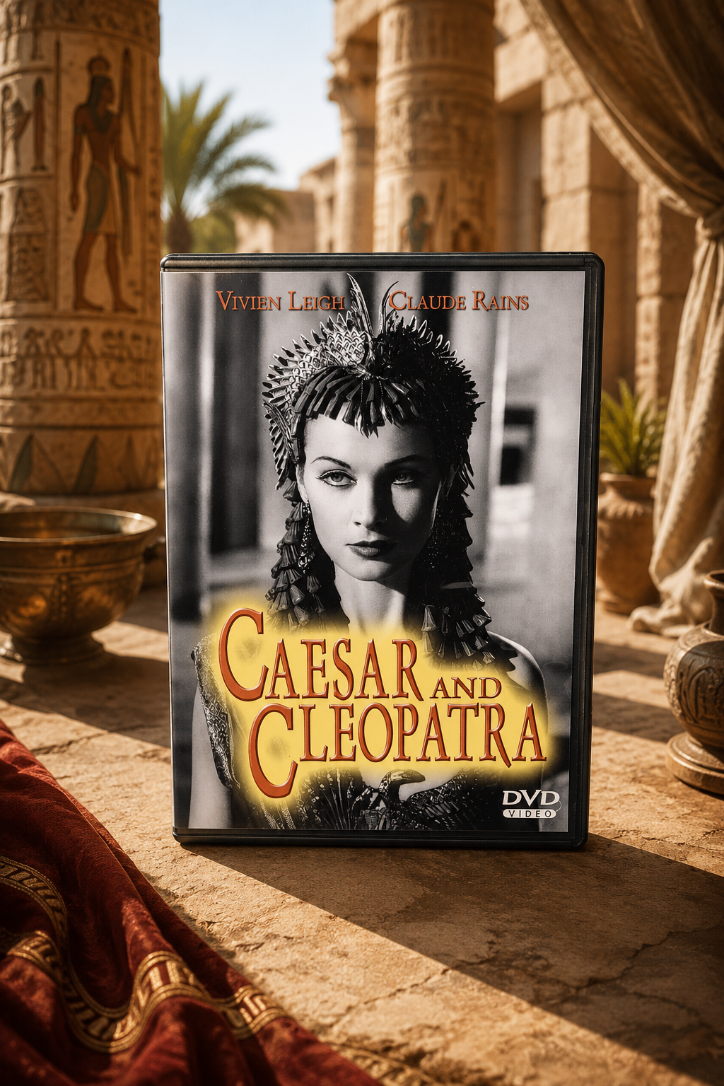 Caesar and Cleopatra DVD – mit Vivien Leigh und Claude Rains – Klassiker auf DVD, Vintage-Ausgabe für Sammler