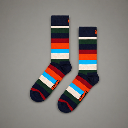 Happy Socks Beer Edition – 3 Paar Baumwoll Socken in Bierkrug-Geschenkbox 41–46