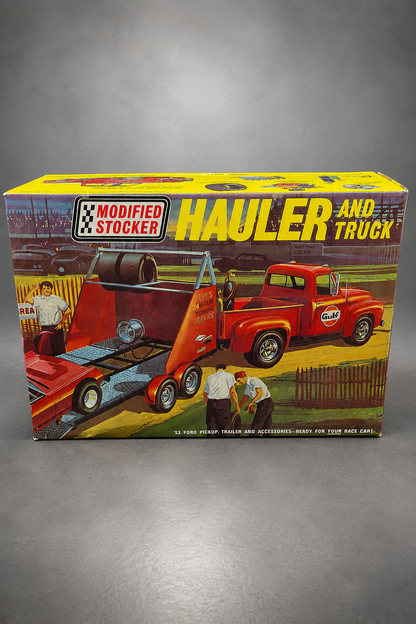 Modifizierter Stocker Hauler & Truck Modellbausatz 1:25 – 1953 Ford Pickup, originalverpackt, ungeöffnet, Jahrgang 2007