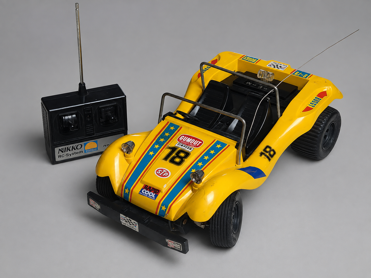 NIKKO Big Thunder G3 RC Strandbuggy 1:10 – Vintage 1980er Jahre Sand Buggy