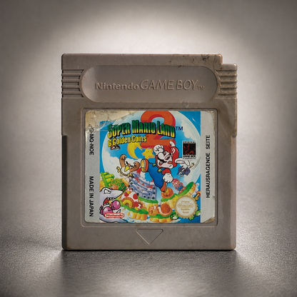 Nintendo Game Boy Modul Super Mario Land 2: 6 Golden Coins – Original DMG Cartridge, gebraucht, Made in Japan