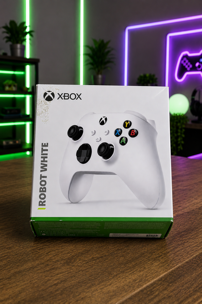 Microsoft Xbox Wireless Controller Robot White QAS-00009 – Neu in Originalverpackung, weiß, Xbox Series X/S