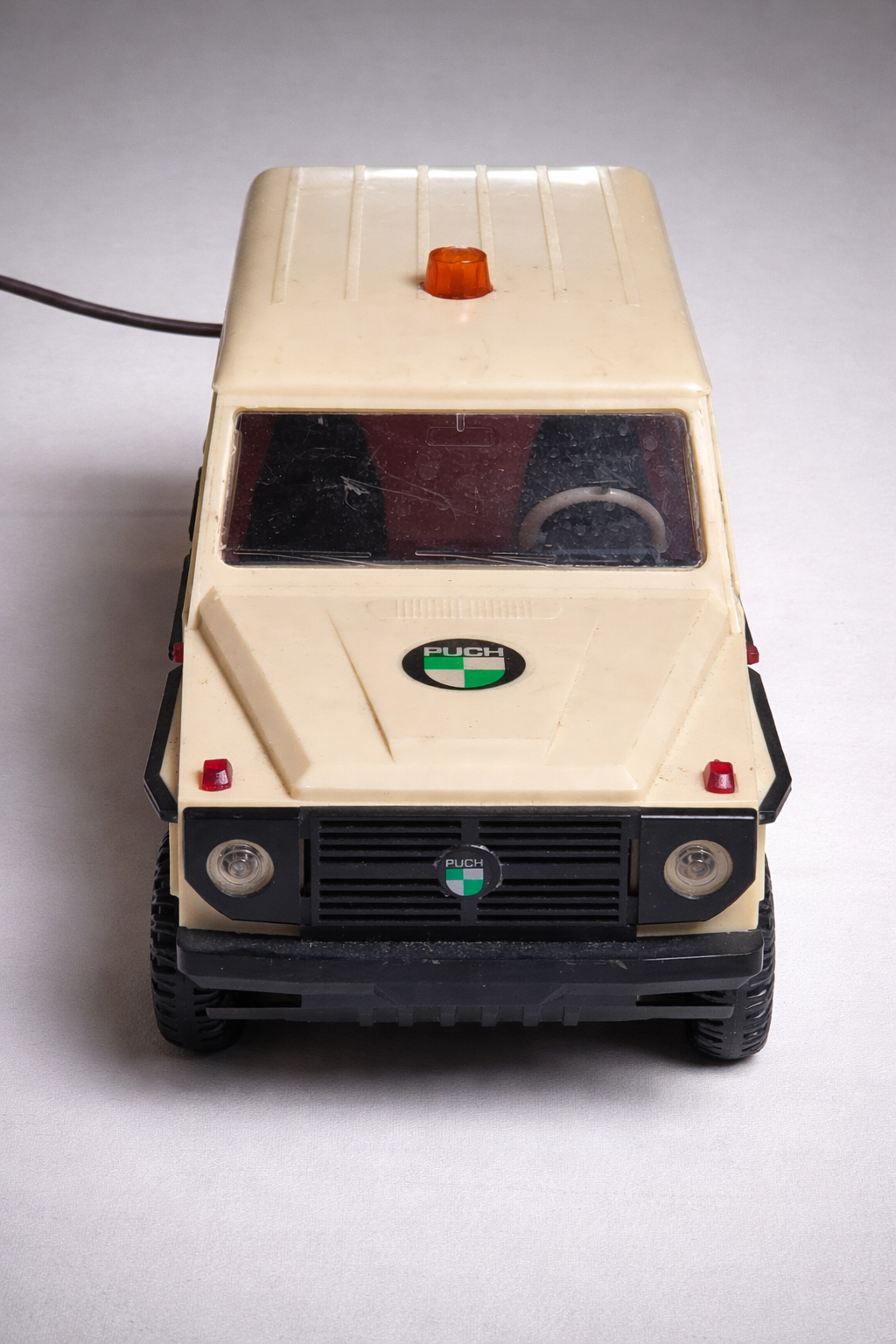 DDR Spielzeug Jeep PUCH G kabelgesteuert VEB Anker PIKO M 1:15