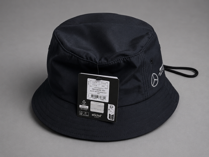 Mercedes Benz AMG Petronas Formula One Team Angler Hut Bucket Hat Schwarz