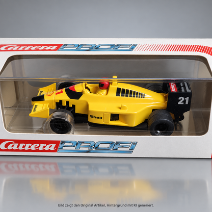 Carrera Profi 71410 Formel 1 Nr. 21 Shell Slotcar Rennwagen unbespielt in OVP