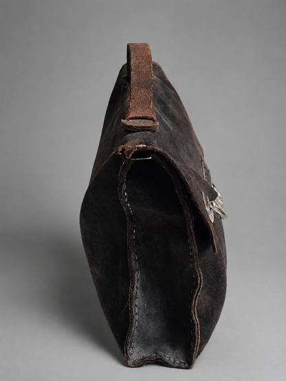 Alte Leder Tasche 30er 40er Jahre Vintage Aktentasche Antik Ledertasche