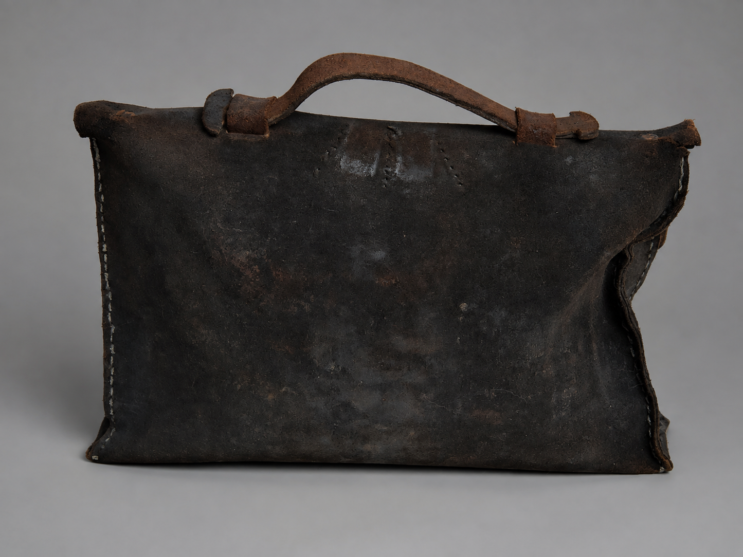 Alte Leder Tasche 30er 40er Jahre Vintage Aktentasche Antik Ledertasche