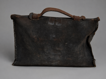 Alte Leder Tasche 30er 40er Jahre Vintage Aktentasche Antik Ledertasche