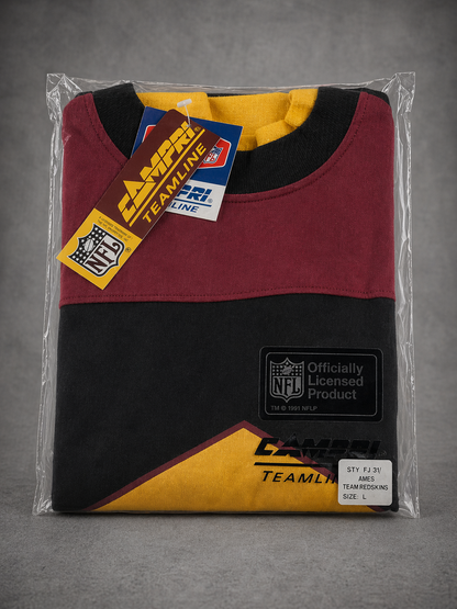 Vintage NFL Washington Redskins Sweatshirt 90er Neu mit Etikett Campri Teamline