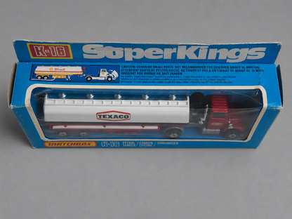 Matchbox SuperKings K-16 Petrol Tanker TEXACO Tankwagen OVP NEU unbespielt 1978