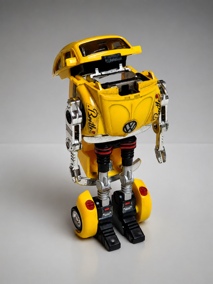 Vintage 1983 Bandai Gobot VW Käfer / Beetle – Verwandlungsroboter Action